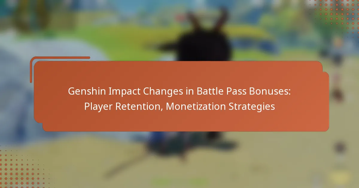 Genshin Impact Changes in Battle Pass Bonuses: Player Retention, Monetization Strategies