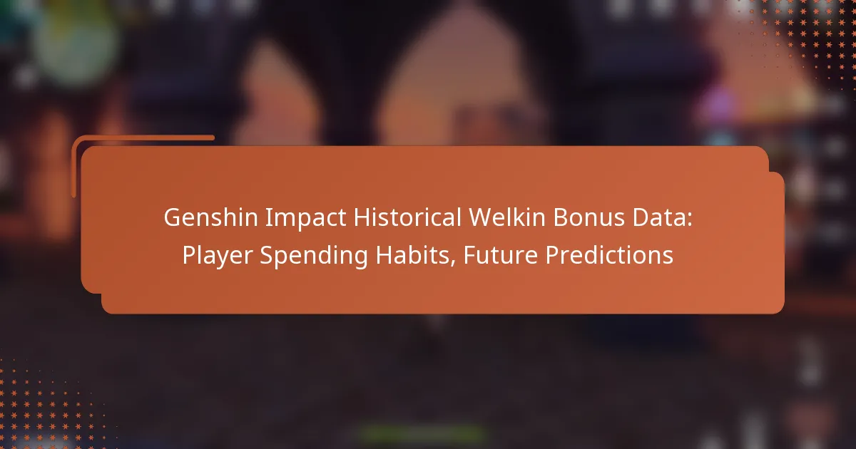 Genshin Impact Historical Welkin Bonus Data: Player Spending Habits, Future Predictions
